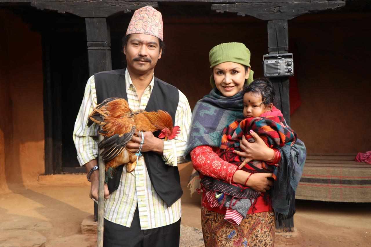 saugat malla and benisha hamal